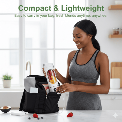 FREE SHIPPING🔥🔥Ultimate Portable Blender – USB Rechargeable & Compact for Smoothies On-The-Go