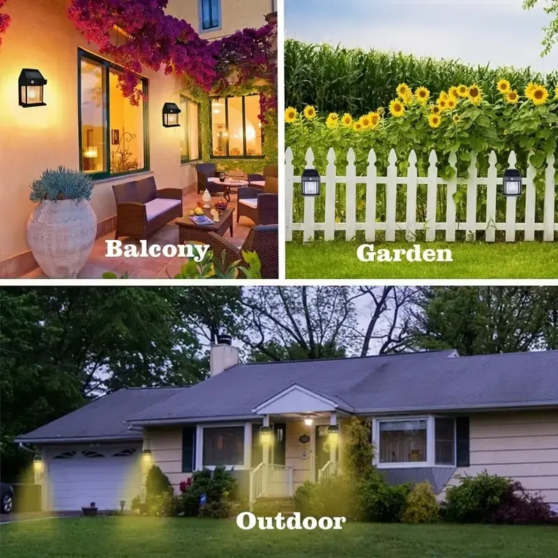 Solar Outdoor Wall Lights with Motion Sensor☀️