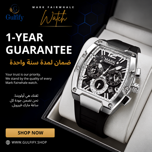 Mark Fairwhale Luxury Quartz Chronograph Watch