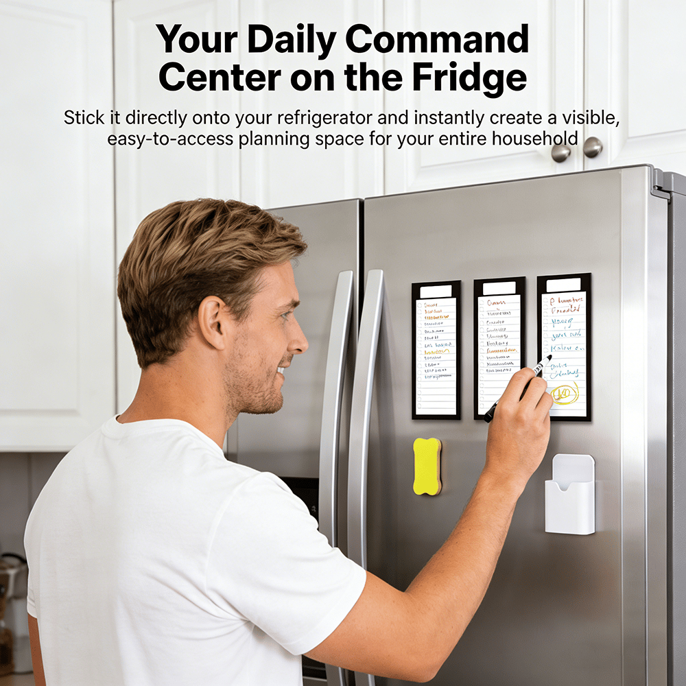 🧲 Magnetic Fridge To-Do List Board – Stay Organized at a Glance ✍️