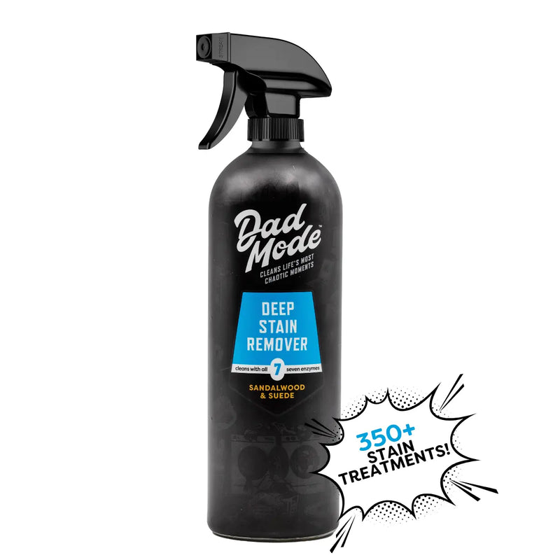 Deep Laundry Stain Remover & Odor Eliminator - 7-Enzyme Extreme Mess Cleaner - Sandalwood & Suede Scented detail view