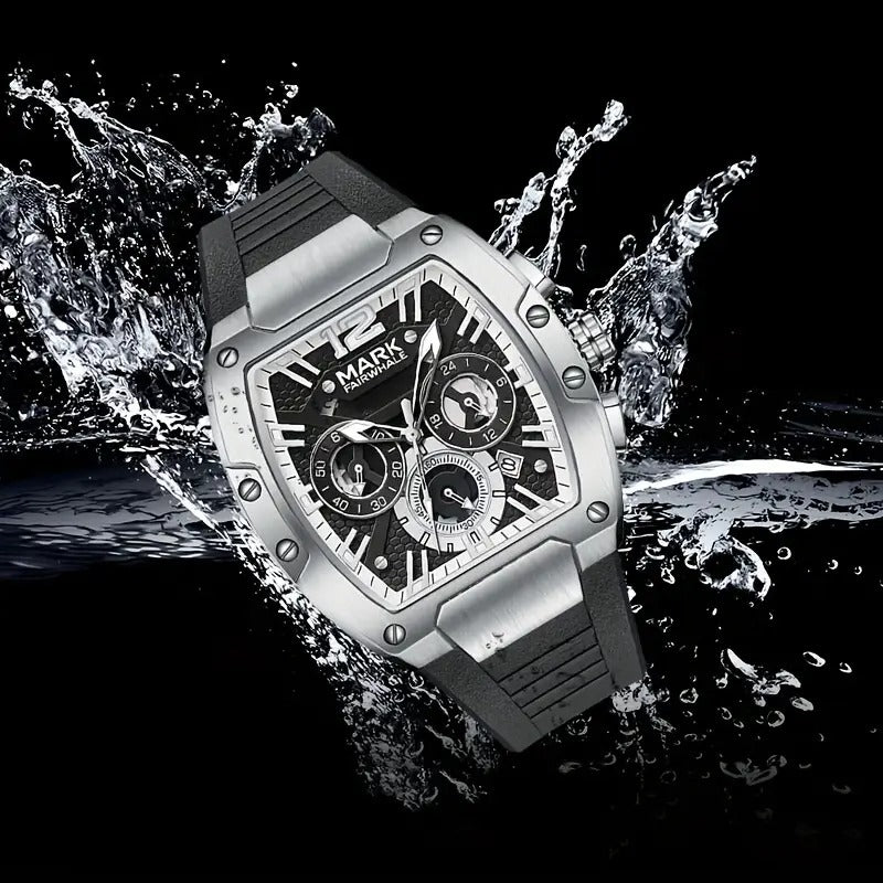 Mark Fairwhale Luxury Quartz Chronograph watch