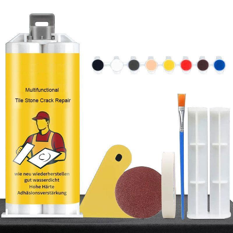 Limited-Time Offer | Last 3 Hours!🎁Multifunctional Tile Stone Crack Repair Kit